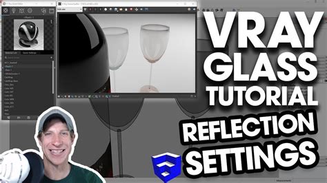 VRAY GLASS SETTINGS TUTORIAL 